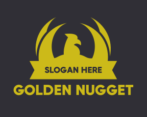 Golden Eagle Banner logo design