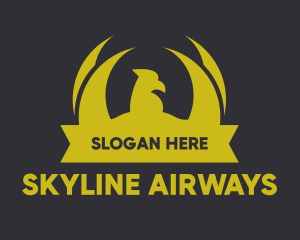 Airway - Golden Eagle Banner logo design