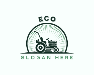 Lawn Mower Grass Cutter Logo