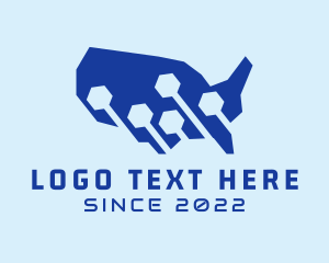 Telecommunication - American Technology Firm logo design