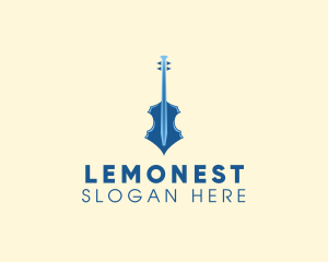 Modern Elegant Violin Logo