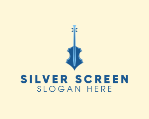 Modern Elegant Violin Logo