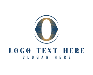 Stylish Expensive Business Letter O logo design