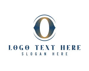 Stylish Business Letter O Logo