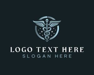 Surgeon - Health Medicine Caduceus logo design