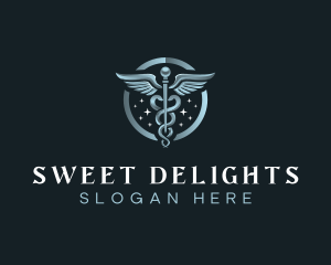 Health - Health Medicine Caduceus logo design