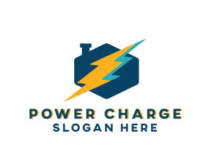 Electric Lightning Power Supply logo design