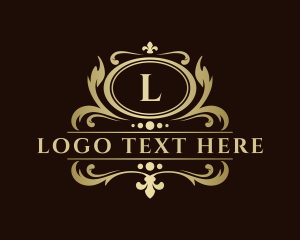 Expensive - Premium Ornament Crest logo design