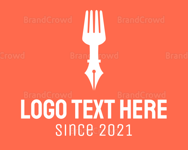 Food Critic Pen Logo