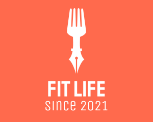 Publishing - Food Critic Pen logo design