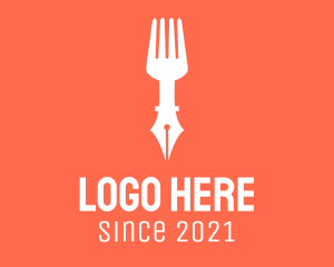Culinary - Food Critic Pen logo design