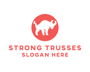 Strong Bull Horns logo design