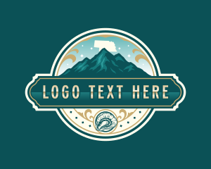 Destination - Nebraska Rocky Mountain Oysters logo design