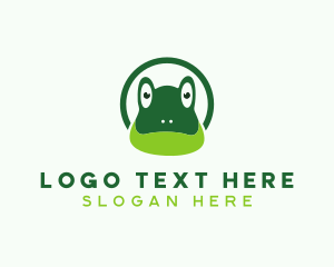 Pet - Toad Frog Amphibian logo design