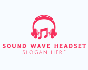 Headset - Music Audio Headset logo design