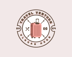 Trip - Traveler Luggage Trip logo design