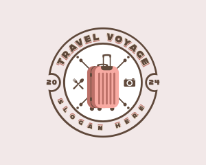 Trip - Traveler Luggage Trip logo design