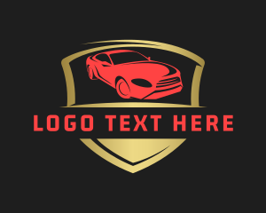 Automobile Sedan Detailing Logo