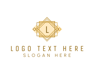 Lux - Art Deco Fashion Boutique logo design