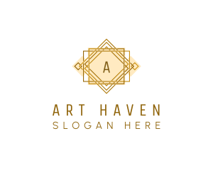 Art Deco Fashion Boutique logo design