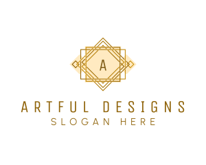 Art Deco Fashion Boutique logo design