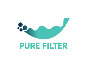 Filter - Liquid Water Bubbles logo design