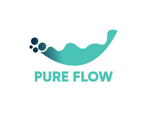 Filter - Liquid Water Bubbles logo design