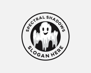 Scary Halloween Ghost  logo design