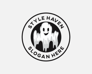 Spirit - Scary Halloween Ghost logo design