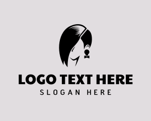 Vogue - Stylish Woman Salon logo design