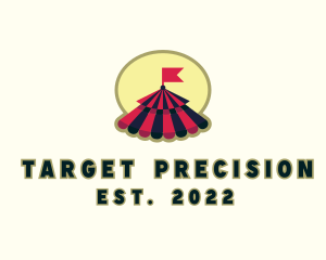 Tent - Fair Carnival Tent logo design