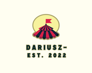 Tent - Fair Carnival Tent logo design