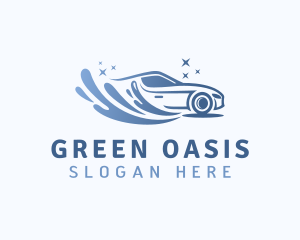 Auto - Gradient Car Wash logo design