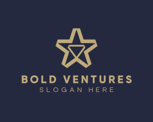 Star Gold Diamond logo design