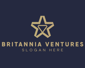 Star Gold Diamond logo design