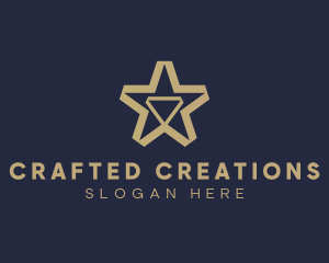 Bespoke - Star Gold Diamond logo design