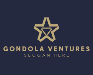 Star Gold Diamond logo design