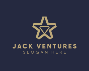 Star Gold Diamond logo design