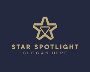 Star Gold Diamond logo design