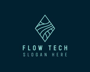 Digital Tech Wave Firm logo design