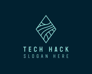 Digital Tech Wave Firm logo design