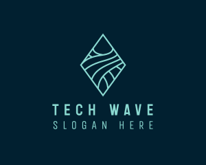 Digital Tech Wave Firm logo design