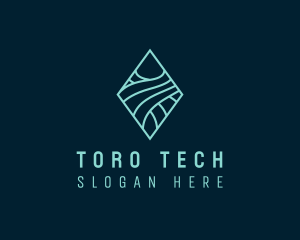 Digital Tech Wave Firm logo design