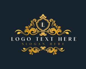 Gold - Luxury Crest High End logo design