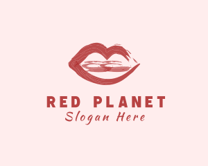 Beauty Lipstick Cosmetic logo design