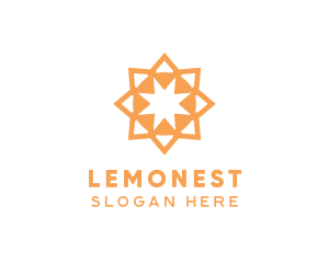 Insurance - Luxury Orange Star logo design