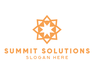 Conference - Luxury Orange Star logo design