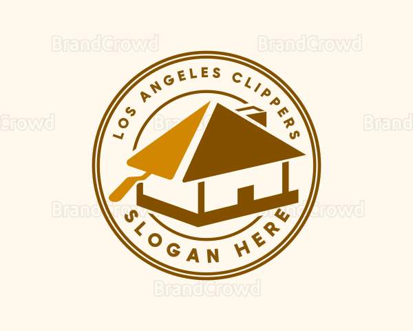 House Construction Masonry Logo