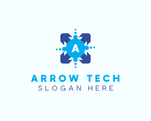 Arrow Software App logo design