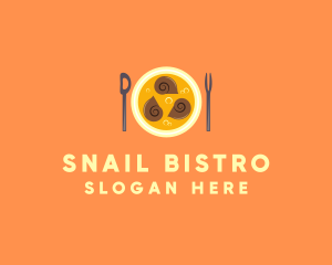 Escargot Seafood Restaurant logo design